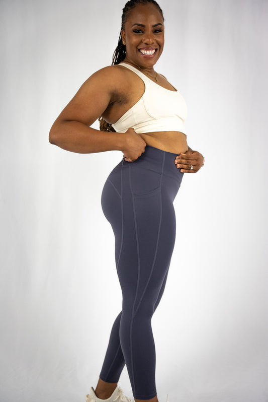 Core Leggings | Lavender Grey