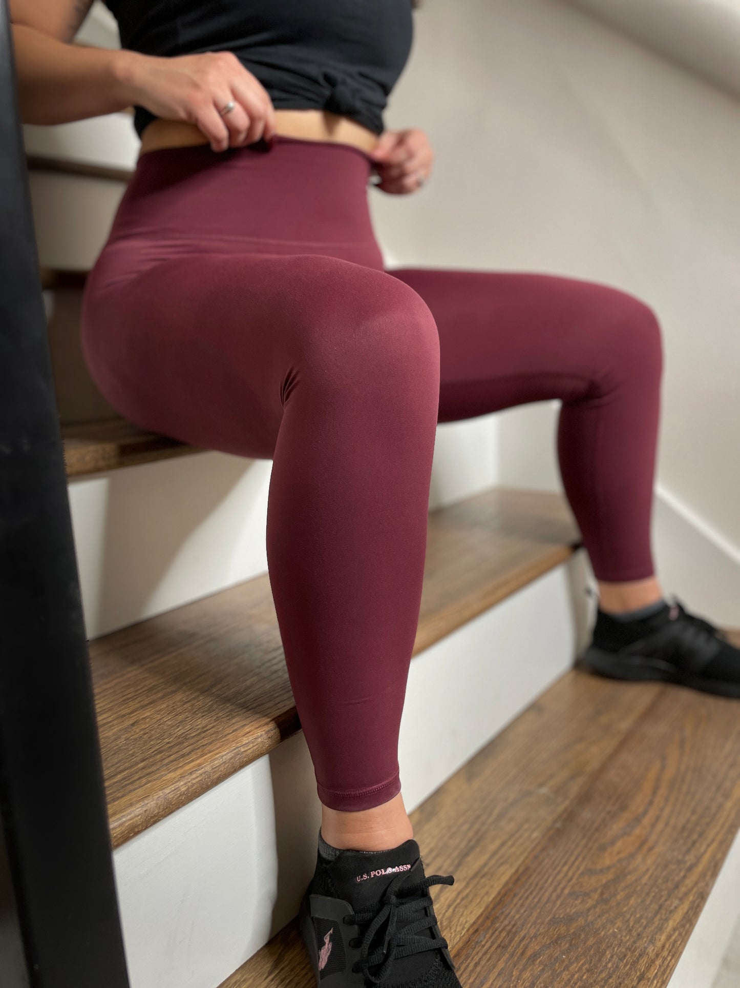 Cloud Leggings | Merlot