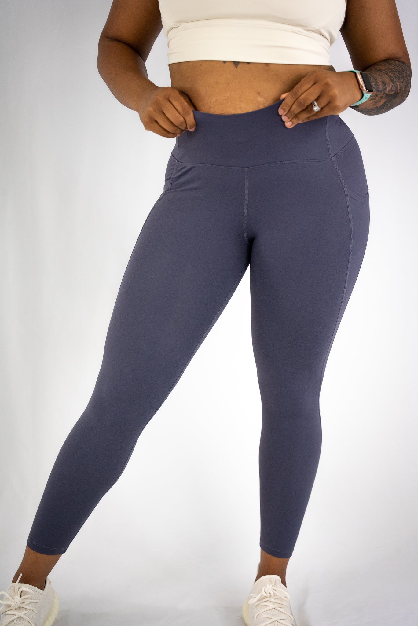 Core Leggings  Lavender Grey – The ZALA Brand