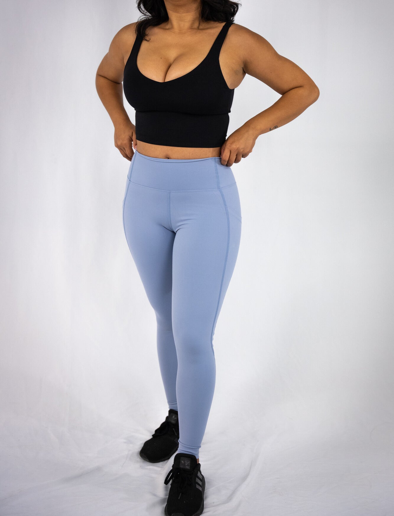 Core Leggings | Light Blue