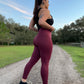 Cloud Leggings | Merlot